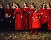 Thomas Cooper Gotch They Come France oil painting artist